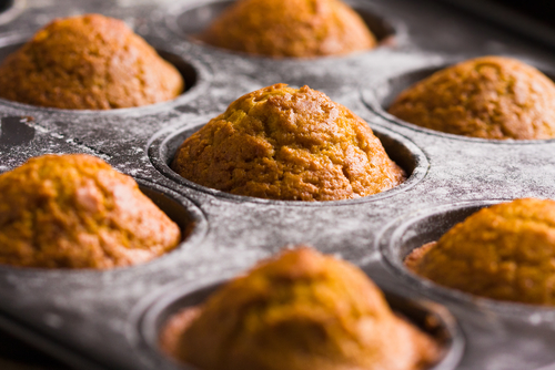Nutrient-Dense Pumpkin Flax Muffins