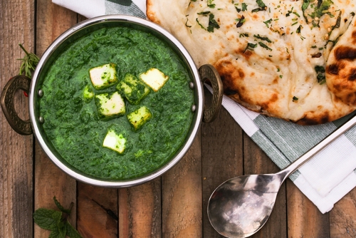 Spinach Tofu Curry