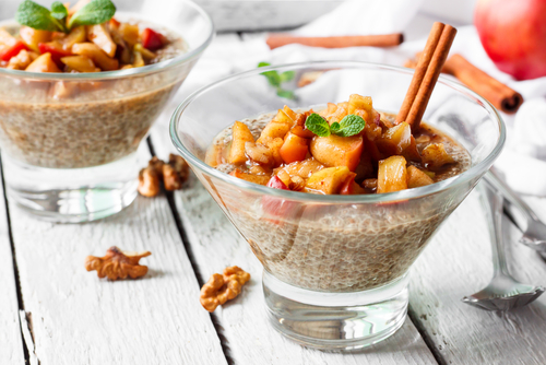 Apple Pie Chia Pudding