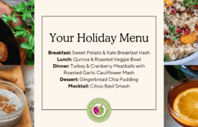 NutraPhoria School of Holistic Nutrition | Savor the Season: A Holiday Menu of Simple, Nutrient-Dense Recipes!