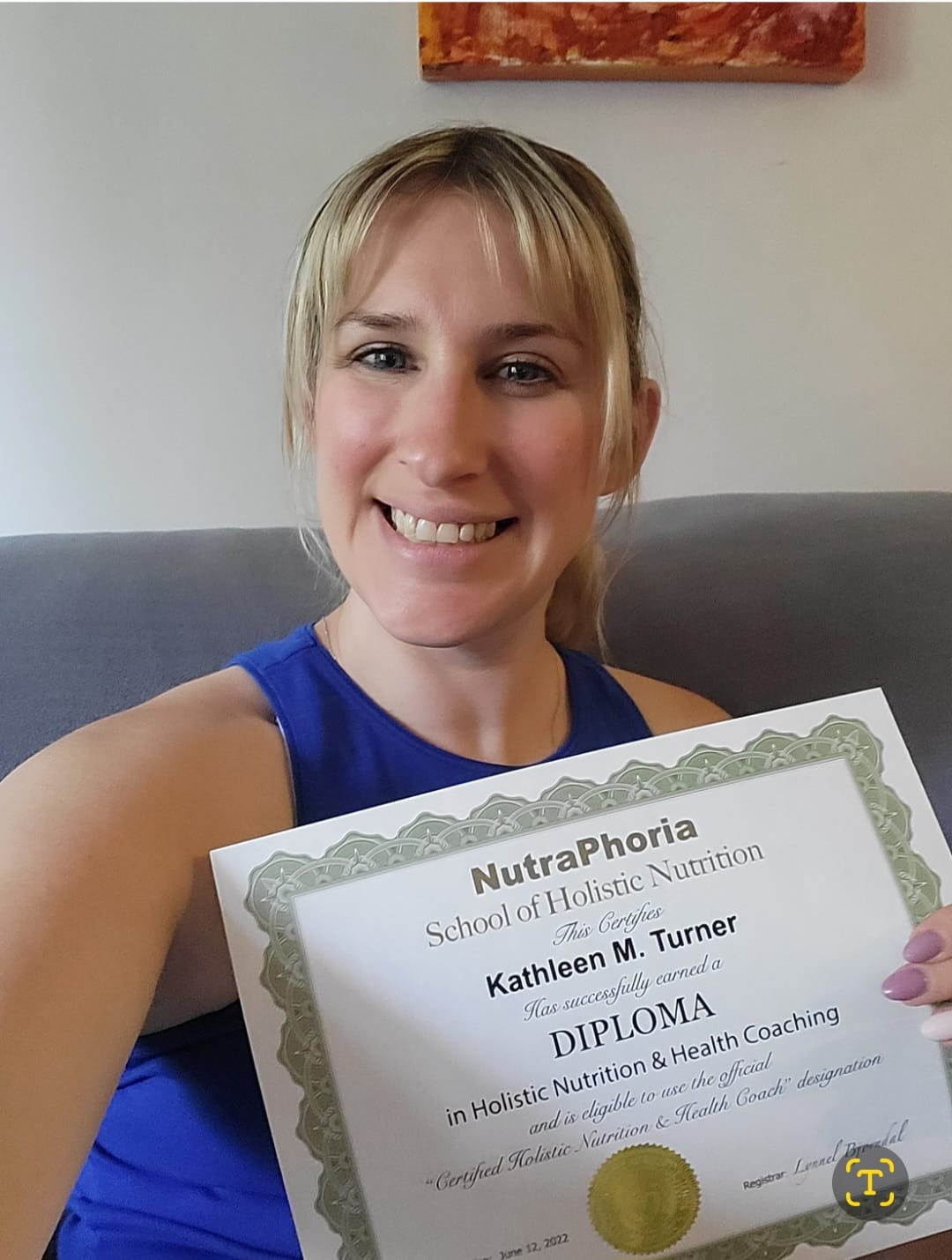 health coach holistic nutritionist graduate nutraphoria