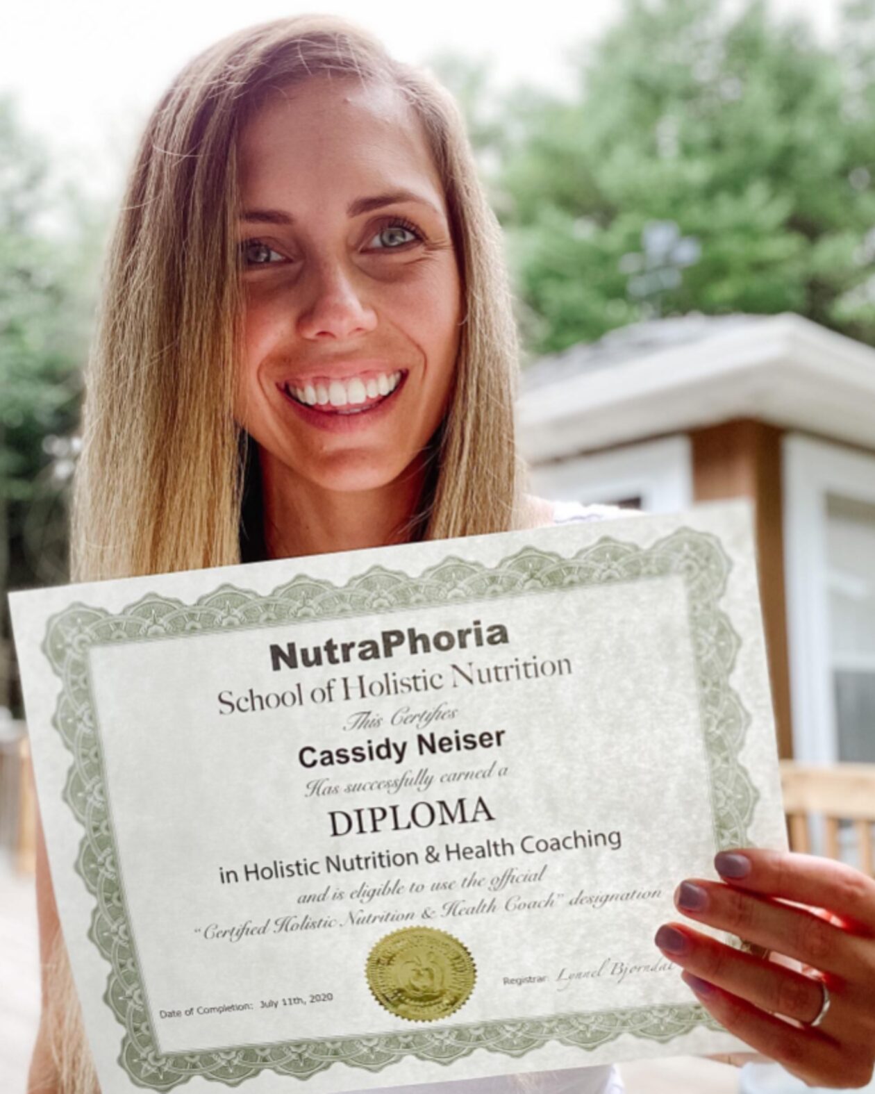 Nutraphoria graduate