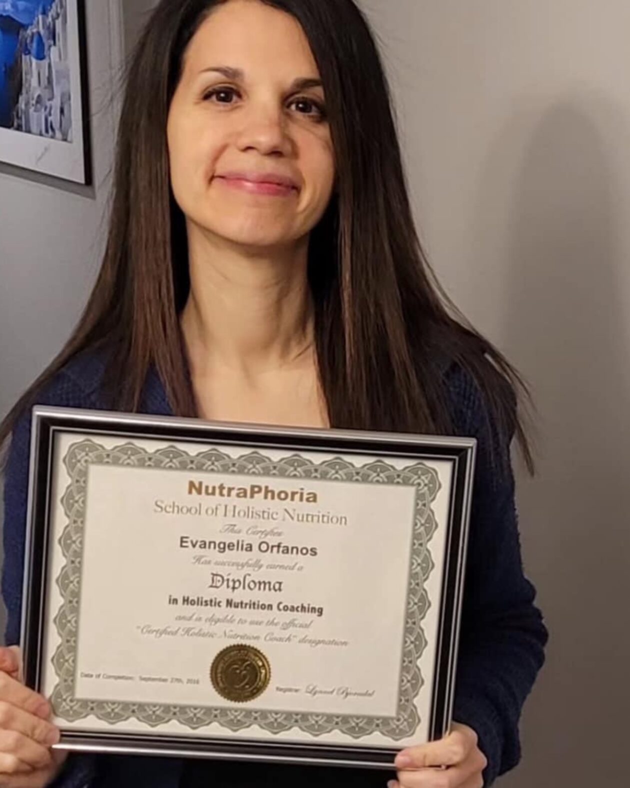 Holistic Nutritionist graduate testimonial review nutraphoria