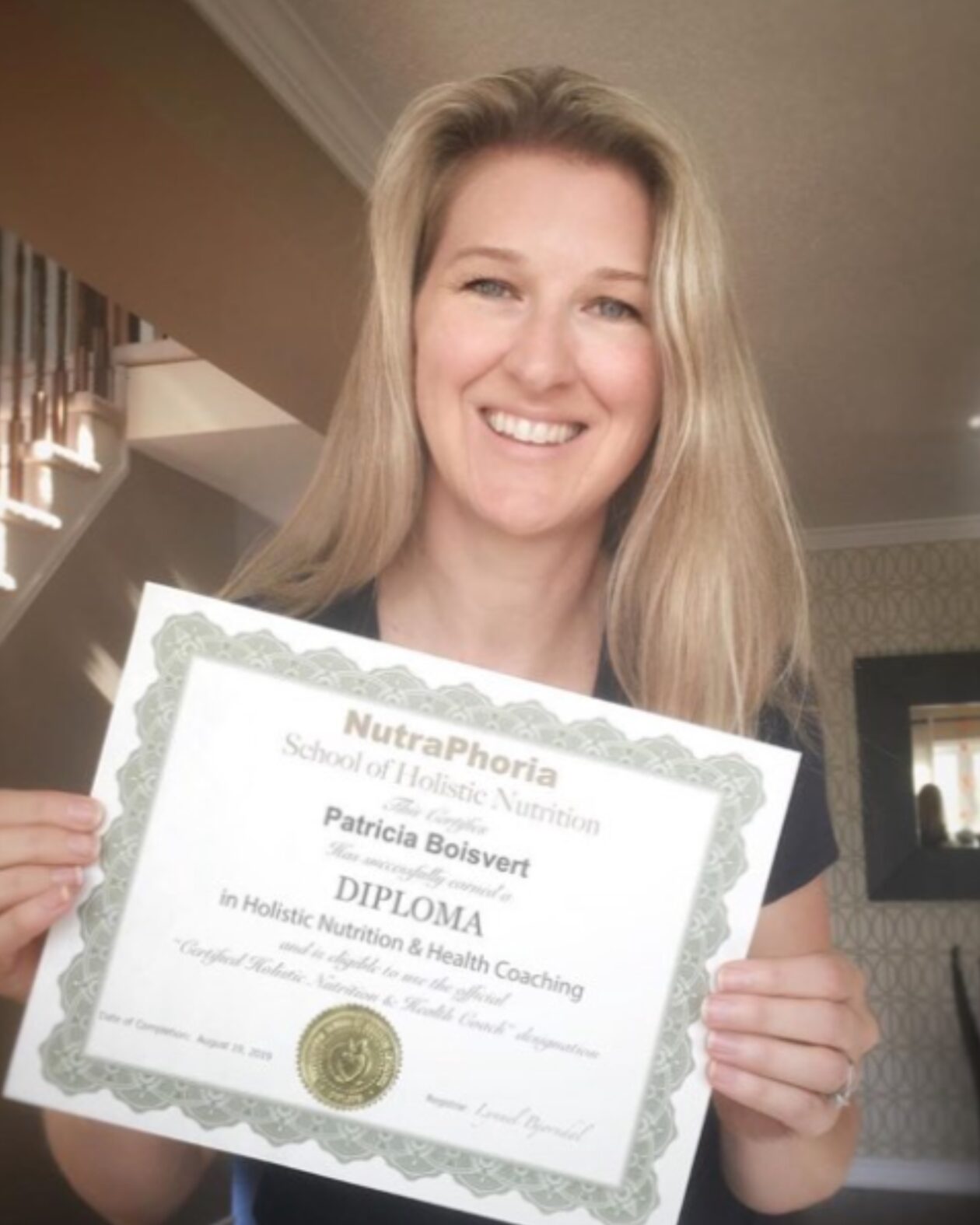 Nutraphoria health coach graduate