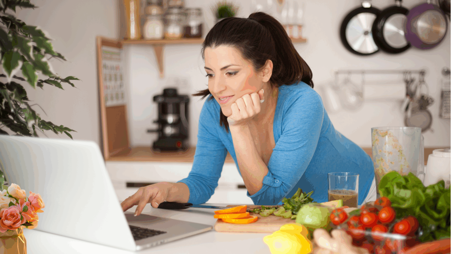 woman computer