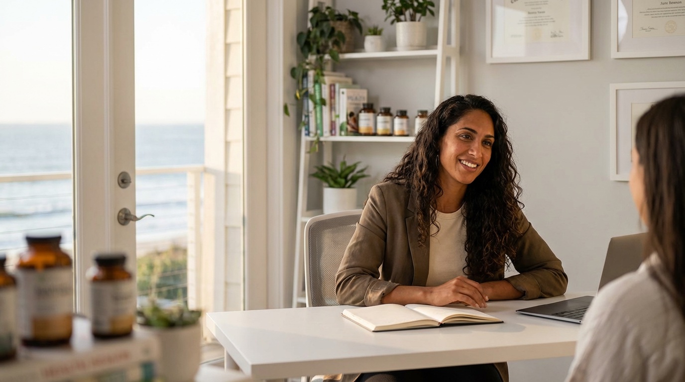 woman holistic nutritionist